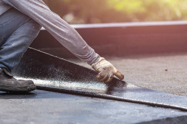 Professional Crawl Space Encapsulation technician working in Stafford, NY